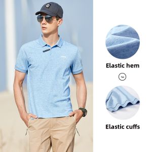 Jeep | Jeep Official Polo Shirt Mens Outdoor Sports Collared Short Sleeve Lightweight Quick Dry T-Shirt Summer Breathable Casual Wear