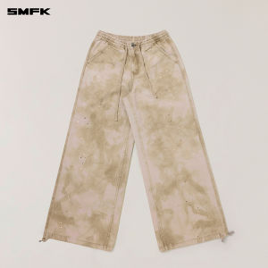 SMFK | Wild Origin Handmade Tapered Cargo Work Pants with Ombre Fading