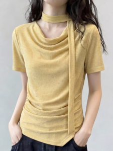 Áo Dây Đan Chéo Giảm Cân Bóng Bẩy