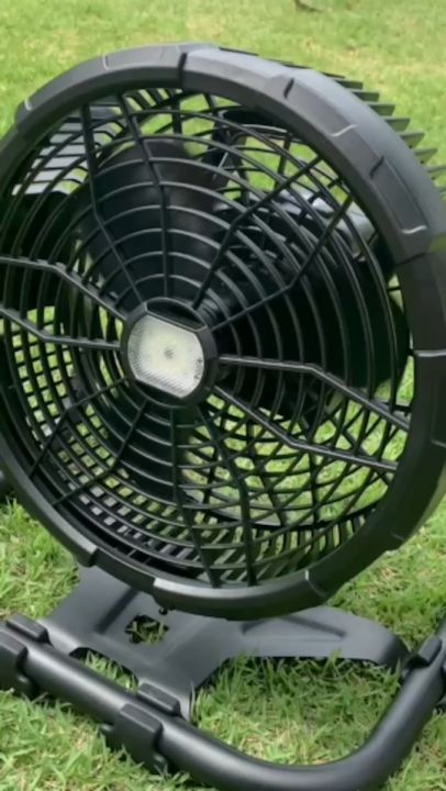 Neobee Structure Neobee พัดลมกลางแจ้งอเนกประสงค์ รุ่นX45 กันน้ำ ชาร์จไฟได้ 12นิ้ว สีดำ ...