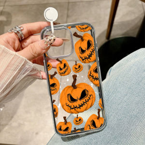 TPU lantern Halloween Clear Phone Case For iPhone 18 Pro Max 17 16 Pro 15 14 13 11 12 17 Pro Max Soft Covers Funda Coque