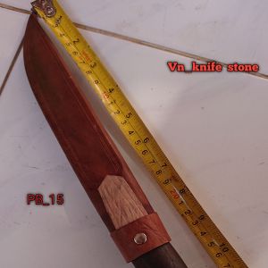 sarung pisau dapur dari kalep (kulit sapi asli)..
