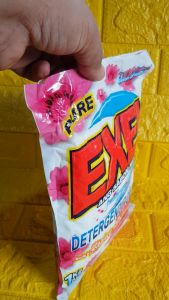 EXCEL Pure Detergent Powder with Fabric Softener/Conditioner and Active Whitener (Red Pack) - 1 Kilogram