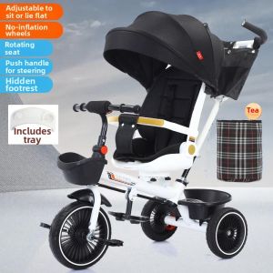 LIWAN | Convertible Stroller Tricycle With Rotatable Seat