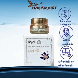 KEM FACE SAFRON NHỤY HOA HẢI ÂU VIỆT TRẮNG DA .MỜ THÂM NÁM.LÃO HÓA LỌ 20GR