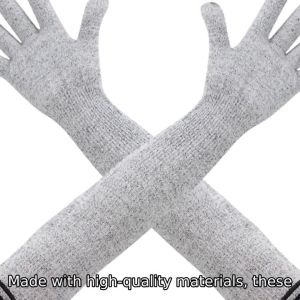 Arm Protection Gloves Level 5 Lengthen Cut Resistant Gloves Breathable Skin-friendly For Welders