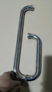 22x42cm Thicken Handel Pintu Towel Bar Stainless Pull Handle Pintu Kaca Glass Door Handle Sliding