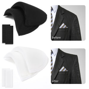 Foam Sponge Shoulder Pads Sewing Set-in Shoulder Pads for Women Men Jacket Blazer T-Shirt Clothing Garment Accessories