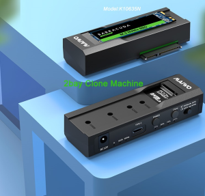 MAIWO M.2 NVMe Enclosure SSD Case Cloner 2bay 2.5inch to m.2  Clone USB C 10Gbps to SATA Hard Disk Casing For 2.5 inch 3.5inch  M.2 NVMe SSD with Power Supply 12V3A  Toolfree