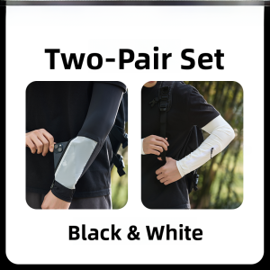 miiow | Mens Sun Protection Sleeve Covers Breathable Outdoor Travel Sports Ice Sleeve Upgraded Pocket Cycling Summer Mens Nylon