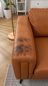 Japan Leather Sofa Cleaner – Removes Old Stains No Rinse Conditions & Color-Safe Protection 450ml