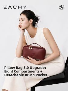 EACHY | Portable Water-Resistant Cosmetics Storage Bag with Compartment