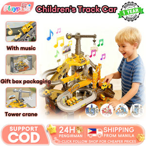 Electric Rail Toy Car Kids Race Track Set Train Toys For Kids Boy Educational Play&Learn Fun Toy Set