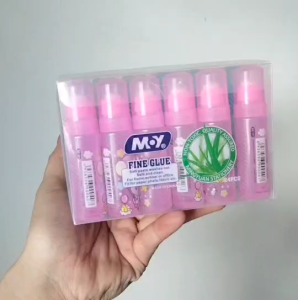 กาวน้ำ แบบแท่ง มี 2 ขนาด 50 ml  30 ml แพ็ค 24 แท่ง กาวน้ำใส  กาวหัวฟองน้ำ ใช้ง่ายไม่เลอะมือ