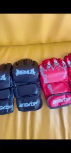 พร้อมส่ง ANGTOP mma gloves นวมชกมวย นวมเปิดนิ้ว เพิ่มความหนา3cm นวม fairtex อุปกรณ์ชกมวย ฝึกซ้อมมวย นวมซ้อมมวย นวมชกมวยผู้ใหญ่ นวมมวยไทย นวมต่อยมวย