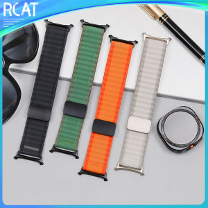 สายรัดสำหรับ Samsung Galaxy Watch Ultra 47Mm สายห่วงไนลอนสำหรับ Galaxy Watch LTE 47MM ไม่มีช่องว่างสร้อยข้อมือพอดีอย่างรวดเร็ว