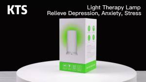 iKeener | Sleep Therapy Light Sad Lamp 10000Lux UV-Free 2 Color Green White Lamp Physiotherapy Insomnia Mood Sleep Focus Night Light