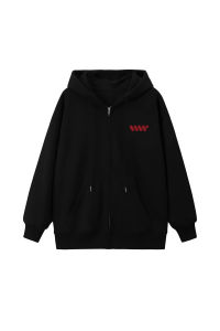 American Style Womens Hoodie Loose Fit Spring Autumn Korean Lazy Style Zipper Jacket Comfortable Breathable Cotton Material