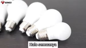GONEO - Gongniu Lampu LED 600ml Bohlam Cahaya 6500K Putih E27 5/7Watt