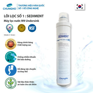 Bộ lõi lọc nước ChungHo cho Máy Lọc nước M9 - Undersink