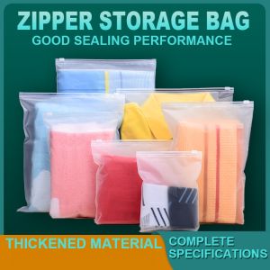 Zipper Lock / Zipper Bag / Zipper Storage Bag / Travel Pouch Serbaguna / Zipper Pouch Traveling / Tempat Penyimpanan Travel Serbaguna