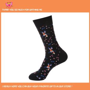 🐻(ได้รับ 2-3 วัน) 🐻จัดส่งจากประเทศไทย~ถุงเท้ายาวน่องสไตล์หวาน ถุงเท้าเหมาะสำหรับทั้งชายและหญิง วัสดุผ้าฝ้ายแท้