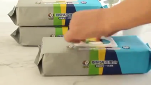 80pcs Kitchen Cleaning Wipes Strong Decontamination Kitchen Wipes Degreasing Lap Pembersih Dapur Wet Tissue Oil Remove