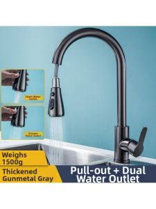 Pull-down Dual-purpose Kitchen Faucet