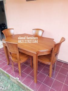 KURSI MAKAN CLASSIC KIPAS JATI JEPARA