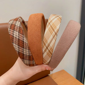 Anti-Slip Childrens Hairband Girls High Value Hair Clip Cute Brown Milk Coffee Color Non-Tightening Baby Hair Accessories