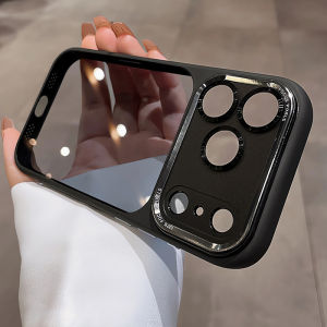 SHUXIE | Anti-Shock Full-Cover Lens Magnetic Transparent Premium iPhone 17 Pro Max Silicone Case