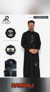 JUBAH PREMIUM EKSKLUSIF ALRAZ | JUBAH LENGAN PANJANG | JUBAH HAMBALI ALRAZ