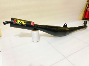 KNALPOT FIZ R FORCE ONE STANDAR RACING FULL HITAM DOFF SUARA GARING