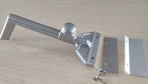 Aluminum Alloy BBQ Cleaning Scraper Stainless Steel BBQ Tool with Clip and Net Convenient to Use on Grill Pan and Aluminum