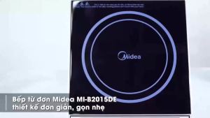 ( BH 12 THÁNG) Bếp điện từ cao cấp Midea MI-B2015DE 2000W - Kèm nồi lẩu-- Hàng chính hãng