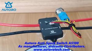 Autoro AS100 100A 84V DC Công Tắc Nguồn Chống Tia Lửa Với Đầu Nối XT90 Cho ESC Ván Trượt Điện Xe Tay Ga RC Xe Thuyền E-Bike