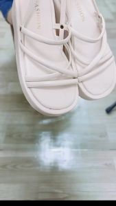 Sandal nữ dây mảnh đế cao 6cm giày sandal nữ quai hậu hở ngón siêu xinh