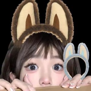 Cute Plush Bubu Ear Headband Fashion Cosplay Anime Head Hoop Lolita Hair Bands Holiday Party Christmas Girls Hair Accessories