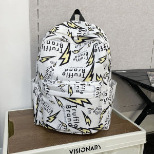 Casual Fashionable Large Capacity Mens Backpack Outdoor Travel Cycling Computer Bag Work School Commuting Bookbag