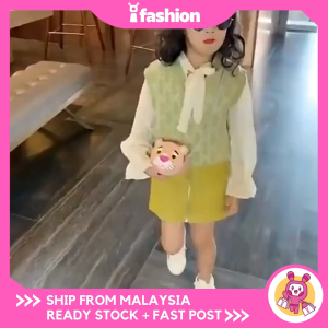 IFASHION 1896 Cute Cartoon Kids Mini Bag Shoulder Messenger Bag Coin Purse Beg Kanak Kanak