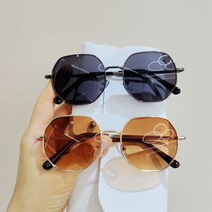 K-style Kids Eyewear Trendy Fashion Modeling Baby Sunglasses Sun Protection Sunshade Stylish Retro Boys and Girls Sunglasses