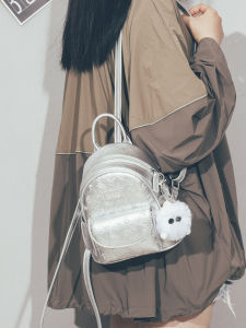 Fashionable Mini Printed Womens Backpack 2025 New Versatile High-End Feeling Student Travel Small Backpack Soft Commuter Style