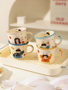 MODERN SWEETHOME | Family Set Open Mouth Mugs