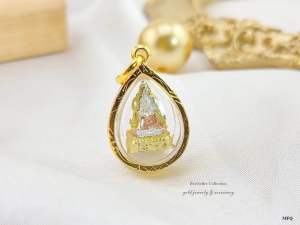 จี้องค์พระพุทธชินราชเลี่ยมกรอบหุ้มทองคำแท้หนาพิเศษ