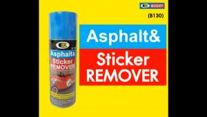 สเปรย์ล้างคราบกาว สเปรย์ล้างคราบสติ๊กเกอร์ BOSNY B130  น้ำยาลอกกาว ลอกสติกเกอร์ บอสนี่ 435cc