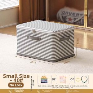 Jiaxun | Double Zipper Locking Cloth Storage Bin Foldable