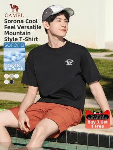 CAMEL | Sorona Spring Summer 2026 Cool Feeling Short Sleeve T-Shirt