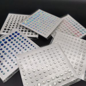 (Clearance) Festival Rhinestone Mermaid Face Jewels Tattoo Body Stickers Jewel Crystal Tears Gem Eyes Stones Rave Party Bindi Temporary Sticker