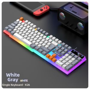 RAIKU | Gaming LED Mechanical Keyboards and Mice Set Wired
