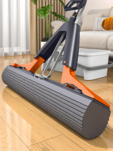 Joybos | New Design All-Purpose Sponge Mop Home Use Wet And Dry No-Handwash Required